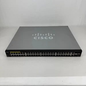 Cisco SG350X-48MP-K9 Managed Gigabit POE Network Switch Stackable 48 Port - Bild 1 von 8