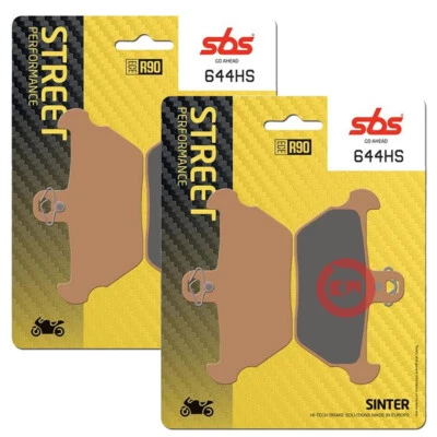 SBS 644HS KIT PASTIGLIE FRENO ANTERIORE BMW R 80 R 800 1991-1992 Foto 1 de 4