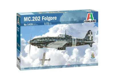 1:72 Italeri Mc 202 Folgore Super Decal Per 4 Versioni Aereo Plane Kit IT1439 Mo - Immagine 1 di 4