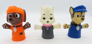 Spin Master Paw Patrol Characters Finger Puppets Lot Of 3 Figure Learning Toys - Picture 1 of 5