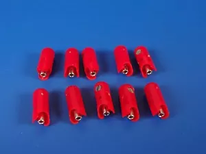 MARKLIN H0 - 71425 - 10x FEMALE / NEW STYLE PLUGS / RED - Picture 1 of 2