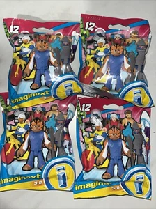 Imaginext Series 12 Surprise Bag 4-Pack Collectible Figures Fisher-Price - Picture 1 of 3