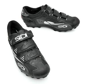 Sidi Sun Mountain Bike Shoes EU 41 US Men 8.5 Black 2 Bolt Gravel MTB Trail Race