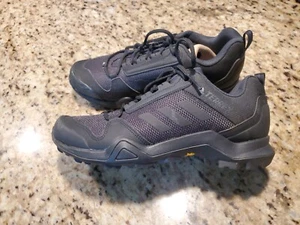 Adidas Men's Outdoor AX3 Lace Up Hiking Shoes Black #BC0524 Sz 7.5 - Picture 1 of 4