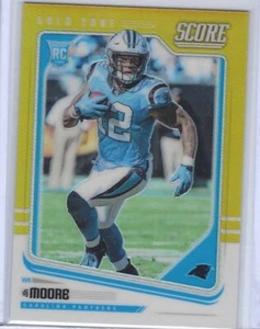 D.J. MOORE 2018 PANINI HONORS SCORE GOLD ZONE PRIZM RC #D /50 - Picture 1 of 1