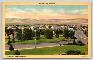 Postal Boulder City Nevada Lino - Imagen 1 de 2