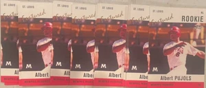 LOT OF  25 Just Minors Albert Pujols Rookies Memphis Redbirds ALL NM to Mint #3 - Picture 1 of 1