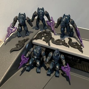 5x MINIFIGURA HALO MEGA BLOKS BLUE COVENANT ELITE ZEALOT REVENANT RAID 97517 #0 - Imagen 1 de 8