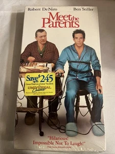 Meet the Parents (VHS, 2001) Robert De Niro Ben Stiller FACTORY SEALED NEW - Picture 1 of 14