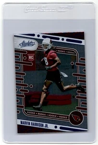 2024 Panini Absolute Marvin Harrison Jr. ROOKIE RC Red and Blue - Picture 1 of 2