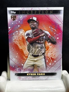 KYREN PARIS rc 2024 Topps Inception Baseball ROOKIE Base #20 STL Cardinals - Picture 1 of 3