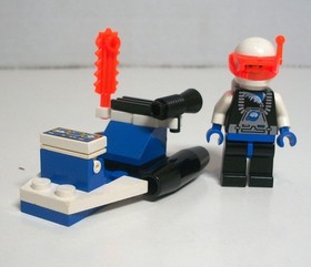 LEGO SYSTEM SPACE ICE PLANET SCOOTER 1711 (1731) COMPLETE