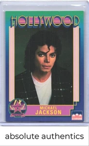 1991 Starline Hollywood Walk of Fame Michael Jackson - Bild 1 von 2