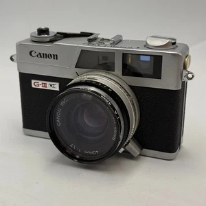 Canon Canonet QL17 G-III 35mm Rangefinder Camera - FZ - Picture 1 of 11