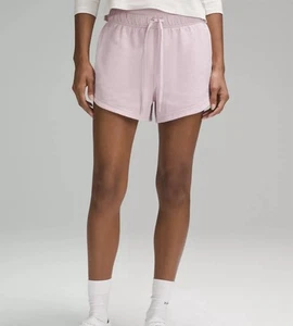 NWT Lululemon Women’s Inner Glow High-Rise Short 3" - Pink Peony - 12 - Picture 1 of 2