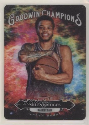 2020 Goodwin Champions Splash of Color 3-D Lenticular Tier 2 Miles Bridges #148 - Image 1 of 2