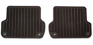 Rear Rubber All Weather Monster Floor Mats 02-08 Audi A4 S4 B6 B7 - 8E1 061 550 - Picture 1 of 2