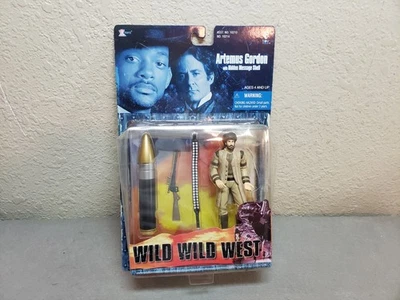1999 Wild Wild West Artemus Gordon 可动人偶密封卡片全新,1999 年 X 玩具 — 第 1/4 张图片