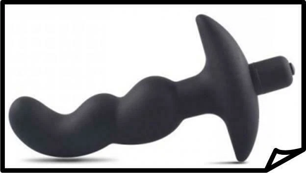 Vibratore anale uomo massaggiatore prostata dildo vibrante in silicone fallo sex - Bild 1 von 1