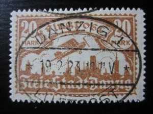 DANZICA DANZICA Michel #118 francobollo usato pochissimo! CV $42,00 - Foto 1 di 1