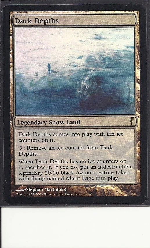 Dark Depths foil - Coldsnap, NM. MTG - Image 1 of 2