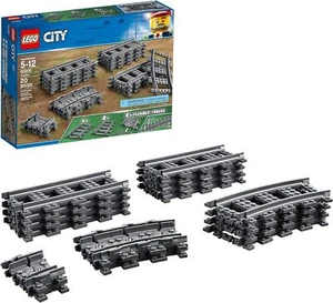 LEGO City Tracks 60205-20 Pieces Extension Accessory Set, Train Track And With - Picture 1 of 3