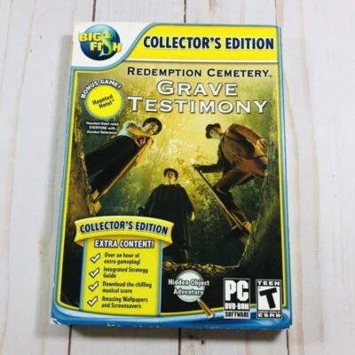 Redemption Cemetary: Grave Testimony (PC, 2013) Teen SEALED Bonus Game - Image 1 of 2