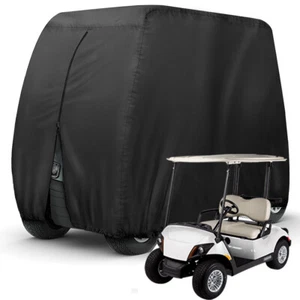 Golf Cart Cover Zipper 2 Passenger Waterproof For Yamaha G14 G16 G22 G29 Drive2 - Picture 1 of 7
