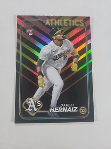 2024 Topps Update Darell Hernaiz Halloween Orange And Black #US132 - Picture 1 of 2