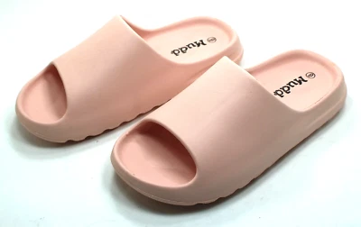 Sandalias de playa toboganes para mujer talla 9 suela de EVA rubor rosa barro NUEVAS en caja MU102 Foto 1 de 4