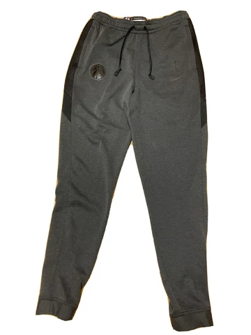 Nike Men's Washington Wizards Therma Flex Gray Showtime Pants Size Medium Cover