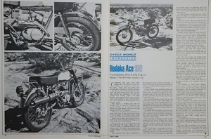 1968 Hodaka Ace 100 2p Motorrad Testartikel - Bild 1 von 1