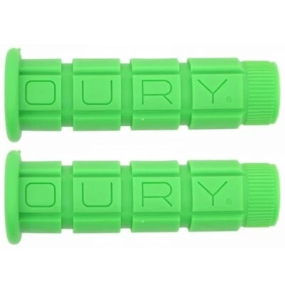 Oury Mountain Grips Flanged 114mm fit BMX Fixie Handlebar Choose Color soft PAIR - Image 1 of 4
