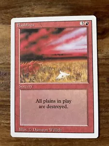 MTG -  1x Flashfires - Revised - NM- ActualCard - Other Edition Available ( 4/5) - Picture 1 of 2