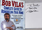 SIGNED Bob Vila's Complete Guide to Remodeling Your Home Book 1st ED HC DJ Photo