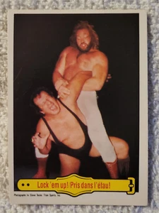 1985 O-Pee-Chee WWF Wrestling Trading Card #23 Big John Studd Chief Jay Strongbo - Imagen 1 de 2