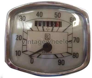 FIT FOR VESPA 125GS/150/VBI SCOOTERS SPEEDOMETER 90 km/h - Picture 1 of 3