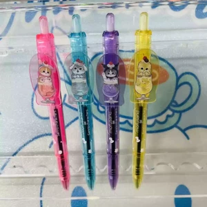 New Japan Limited Mofusand with Sanrio plate Kawaii Ballpoint pen set of 4 - Picture 1 of 18