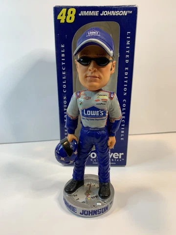 Bobblehead  Nascar Jimmie Johnson Forever Collectibles Legends Of The Track  172 Cover