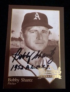 BOBBY SHANTZ 2006 DIAMOND SIGNATURES handsigniert signed AUTO Baseballkarte MVP - Bild 1 von 1