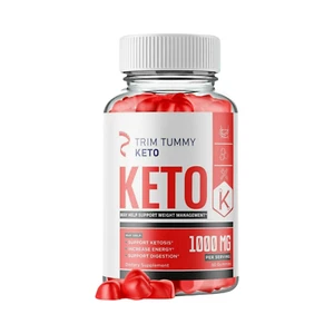 Trim Tummy Keto Gummies - Trim Tummy Keto ACV Gummies - 60 Gummies - Picture 1 of 6
