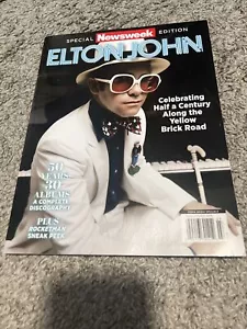Newsweek Special Edition Elton John 50 Years 30 Albums A Complete Discography - Picture 1 of 3