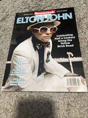 Newsweek Special Edition Elton John 50 Years 30 Albums  A Complete Discography  - Image 1 of 3