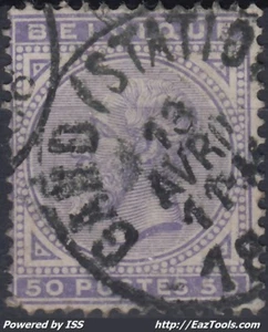 BELGIQUE N° 41 AVEC OBLITERATION - Picture 1 of 1