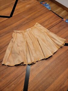 Free People Pleated Mini Skirt Woman's Size 8 - Stylish!