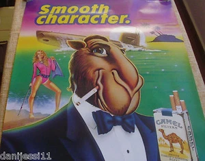 Image of Joe Camel, CAMEL CIGARETTES SPECIAL UNFOLDED POSTER, 1990! /1 - Imagen 1 de 2