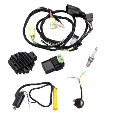 Replacement CDI Ignition Coil Spark Plug Wire Harness Assy For HONDA TRX400EX - Image 1 of 4