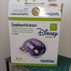 Disney Home Applique Station Embroidery E-100P Machine from Brother - Picture 1 of 16