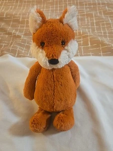 Soft Jellycat London Bashful Fox Cub 12“ Plush Stuffed Animal Fast Shipping - Picture 1 of 9