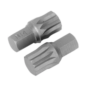 Sealey Puntas De Spline M14 x 30mm Paquete De 2 AK5532 - Picture 1 of 4